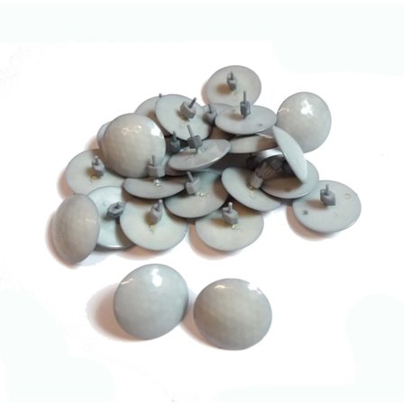 Nylonörhängen Grå 24-pack