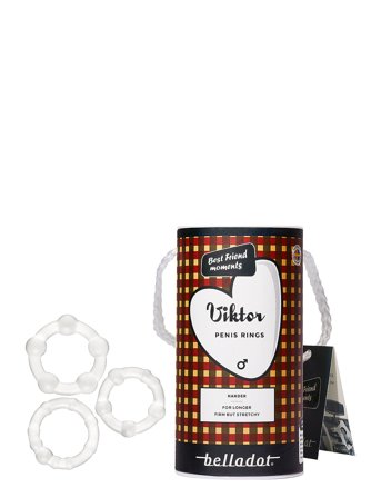 Belladot Viktor Penis Rings - Multi/patterned - ONE SIZE