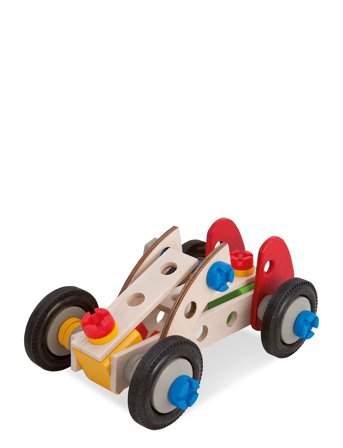 Eichhorn Konstruksjonssett For Racerbiler Toys Toy Cars & Vehicles Building Sets Multi/mønstret Eichhorn*Betinget Tilbud