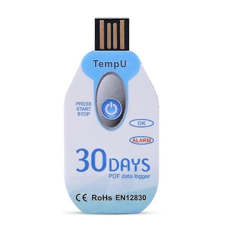 Pdf-raportti USB-portti 10000 USB-lämpötilatieto Rec 30 Ketjukäyttö