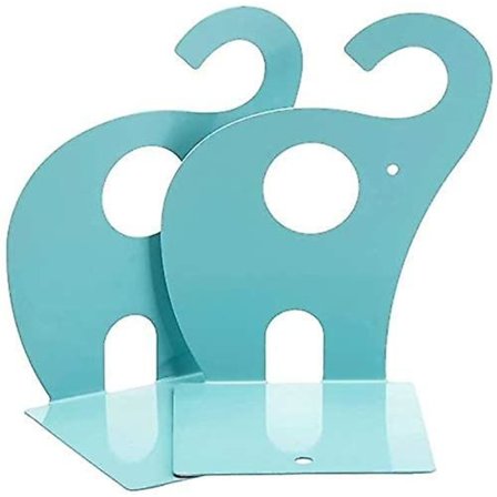 Børnebogstøtter Elefant Kreativ Børn Jern Bøger Papirvarer Simple Bord Børn Dyre Bogstøtte 1 Par 19 x 12 cm