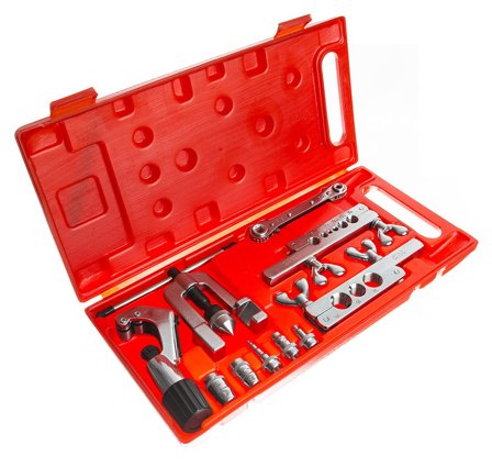 PELA 489236 Koningsverktøy sett, dobbel, til klimaanlegg, VVS-utstyr