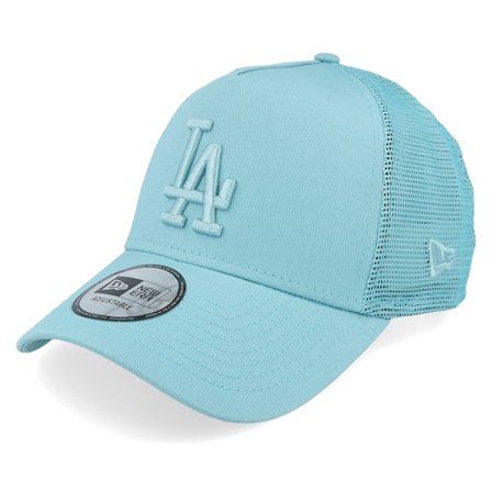 New Era - MLB - Blue - trucker - Cap - Los Angeles Dodgers League Essential Pastel Blue Trucker - Hatstore