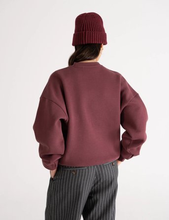 Prohibited Legacy Crew Neck - Burgundy - S