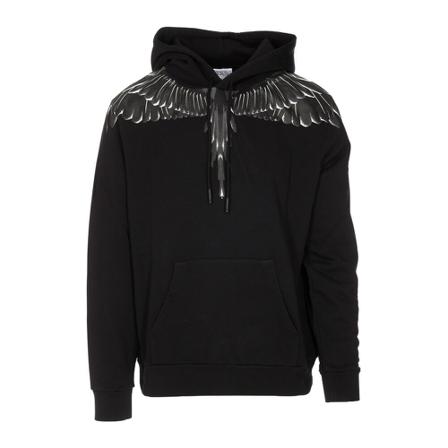 Marcelo Burlon Hoodies Sort, Herre