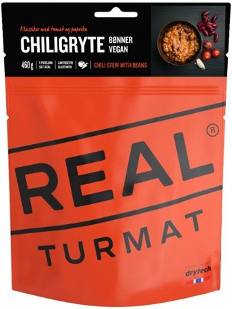 REAL Turmat Chiligryte med bønner vegansk