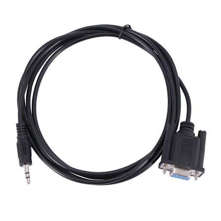 Db9 9-polet Vga Hunkabel, db 9 Hun til 3,5 mm (1/8 tommer) Stereo Han Serial Data Kabel - 6 Fod