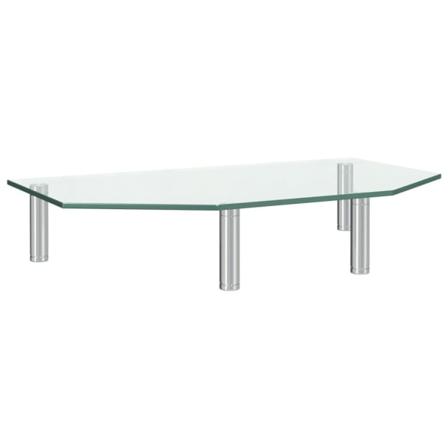 Vidaxl Skärmställ 45x26x8,6 Cm Genomskinligt Glas