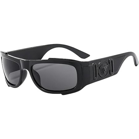 Solbriller til mænd UV-beskyttelse Solbriller til mænd og kvinder (1 stk., sort)
