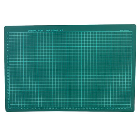 Toimisto Schoole -tarvikkeet Leikkausruudukko-ompelumatto Liukumaton levy (A3 Yksipuolinen vihreä)