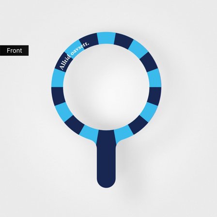 Club MagSafe Ring – Support in Blue, Standard