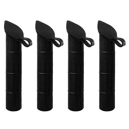 4 Stycken Fiskespöhållare Fäste Gummi Innerhylsor Tubfoder 30 Grader