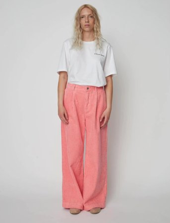Stella Nova Corduroy Long Pants - Pink - 34