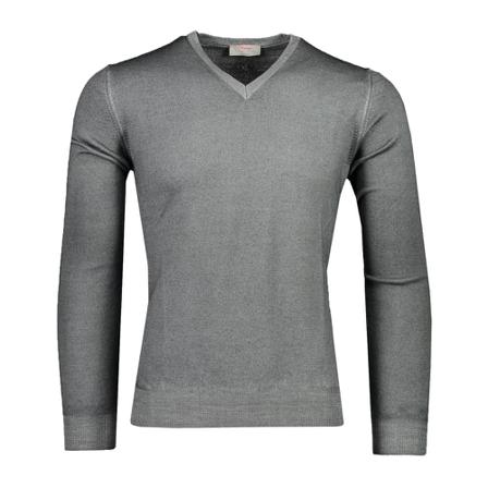 Gran Sasso, Jersey Grijs, Heren, Maat:S,wol