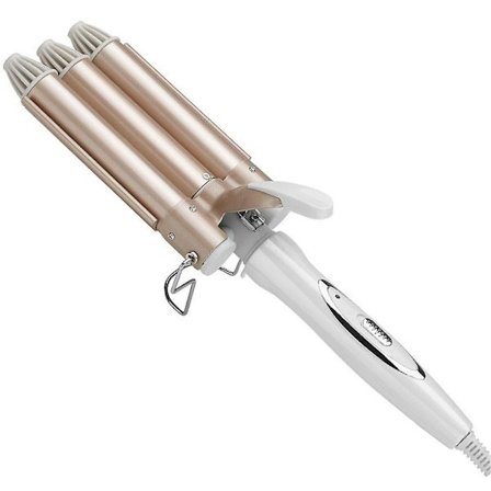 3 Tube Hair Nems Stick Curling Iron Large Ripple Water Hair Hair Curler Curler-gold
