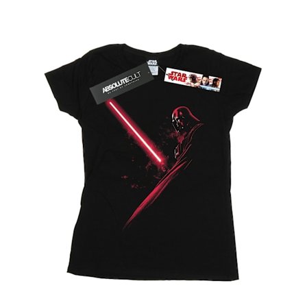 Star Wars Dam Darth Vader Shadow Bomull T-shirt XL Svart