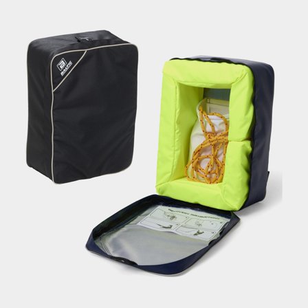 Redningsline / kasteline Baltic Rescue Sling OSR, 38 meter, sort