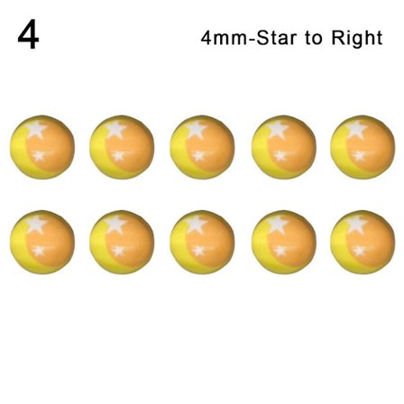 10 st/5 par Eyes Crafts Eyes Puppet Crystal Eyes 4MM-STAR TO