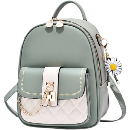 Mode Ryggsäck Handväska Mini Handväska Rucksack PU Läder Daypack Axelväskor Casual Skolväskor för Tonårsflickor Arbete Skola Resor