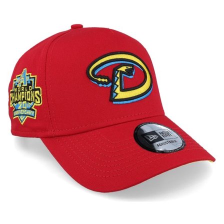 New Era - MLB Röd adjustable Keps - Hatstore Exclusive x Arizona Diamondbacks Patch 9FORTY A-Frame Red Adjustable @ Hatstore