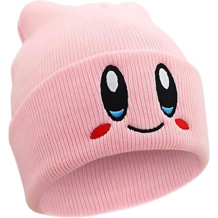 Håndlaget - Kirby Lue Voksenstørrelse Anime Lue Tilbehør Kawaii, med pent brodert mønster, Medium