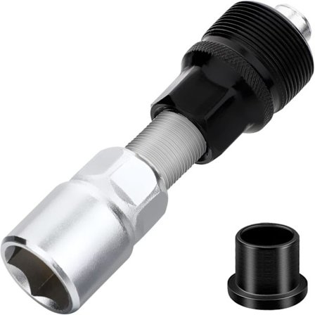 Kranksættrekker til cykel, Universelle sølvfarvede cykelværktøjer til kranksæt