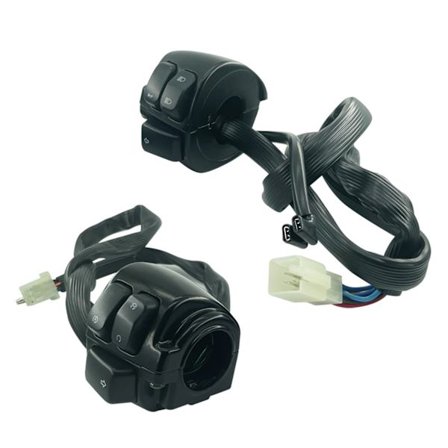 För XL883 Hornknapp Blinkerslampa Ljus Start Handtag Styrenhetsbrytare