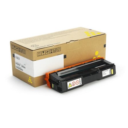 RICOH Toner 407719 6K gul - Lyreco - Toner och bläck - Tonerkassetter - Toner Ricoh