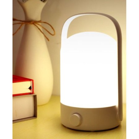Bærbar trådløs lanternebordlampe | USB-genopladelig | Kraftfuldt og langtidsholdbart 4000mAh batteri | Børneværelse | Indendørs/udendørs lys | Nem 3-