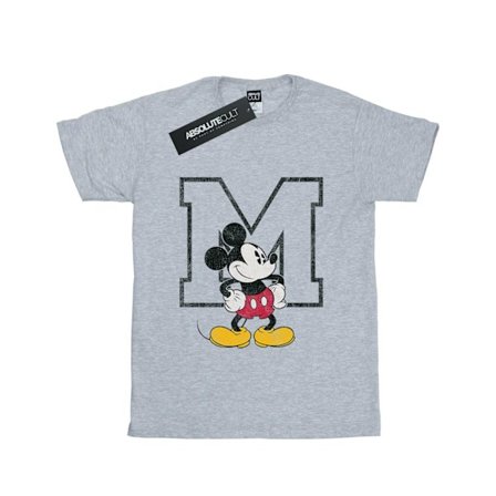 Disney Boys Mickey Mouse Classic M T-Shirt 5-6 år Sports Grey