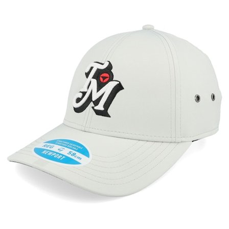 Taylor Made - Bege adjustable Boné - Metal Eyelit Cap Grey Adjustable @ Hatstore