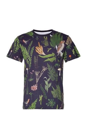 T-Shirt Stockholm Secret Garden T-shirts Short-sleeved Multi/mönstrad DEDICATED