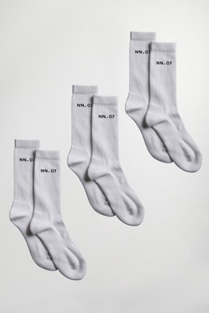 NN.07 Tennis Sock 9063 3-pack Socks Male White Cotton Blend