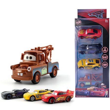 Biler Film Lekebiler Mcqueen Mater Bil 1:64 Diecast - Sett for Barn Gutter Jenter Gave