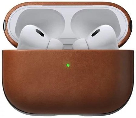 Nomad Modern Leather Case Airpods Pro 2 English Tan