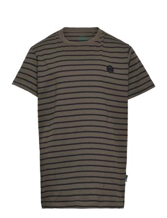 Timmi Organic/Recycled Striped T-Shirt T-shirts Short-sleeved Multi/mønstret Kronstadt