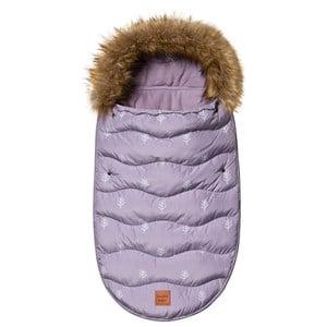 Buddy & Hope Lilac Faux Fur Patterned Footmuff One Size - Stroller accessories - One size - Purple