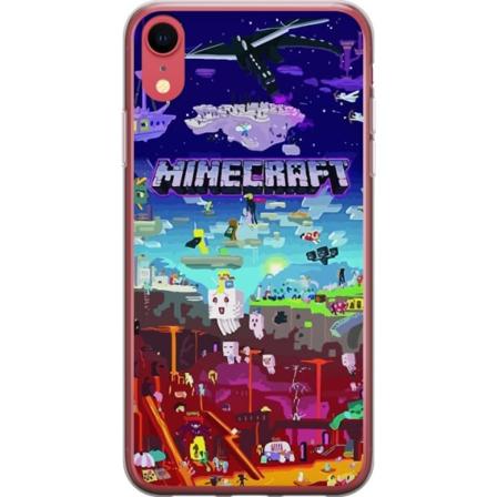 Apple iPhone XR Gjennomsiktig deksel Minecraft