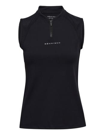 Rush Sleeveless Top T-shirts & Tops Sleeveless Svart Röhnisch*Betinget Tilbud