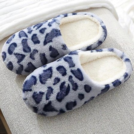 Liukuvärjätyt talviset sisätossut naisille, pehmoiset, lämpimät puuvillatossut, liukumattomat lattiatossut, karvaiset kotitossut miehille, 