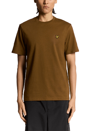 Lyle & Scott Plain T-shirt T-shirts Herr Grön XL