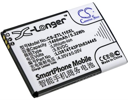 Batteri for smarttelefon, mobil for ZTE Blade L110, Blade L110 Dual SIM