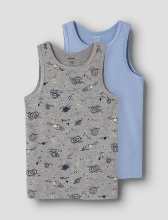 name it Nkmtank Top 2P Grey Space Noos - Grey - 116