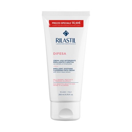 Rilastil - Difesa Crema Detergente - Crema detergente viso
