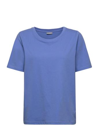 Frzashoulder Tee 4 T-shirts & Tops Short-sleeved Blå Fransa*Betinget Tilbud