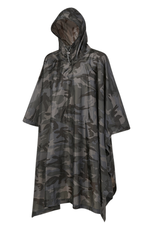 Regenjacke Brandit Ripstop Poncho Tarnfarbe Einheitsgröße
