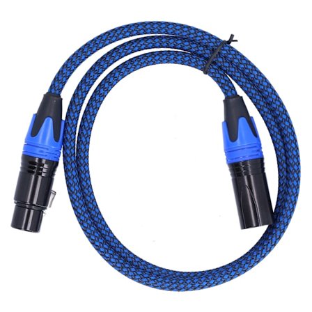 XLR Kabel Han til Hun Balanceret Professionel Mikrofon Audio med Kobberleder Han til Hun 5m/16.4ft