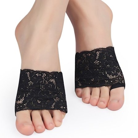 2 paria Puolisukkia naisille Slide Sandaalisukat 3 3-KK1-