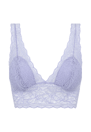 Chantelle Floral Touch Wirefree Bra Bh Dam Lila M