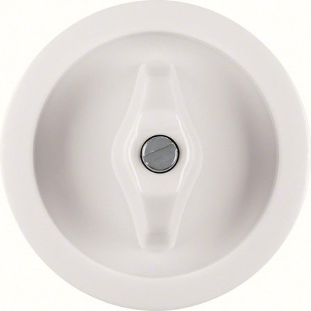 Hager 1647 Vrider for serie 1930 Hvit, Strømbrytere & vegguttak